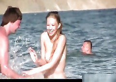 Nudist Sexually Excited Milfs Tanning nude Beach Voyeur HD Clip Spy