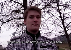 CzechHunter - Handsome blond haired ass fucking porn