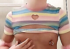 sissy sarIna cumshot