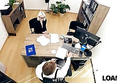 LOAN4K. Daruma Rai is beginning her business with anal sex