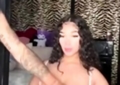 Cute brunette amateur babe sosha masturbating