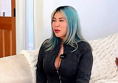 Big Ass Latina Shakes Her Booty Naked While Playing Wild Uno Twister