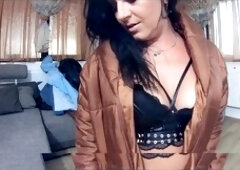 Milfycalla's compilation of romantic solo play and fetish fun with a curvy Latina wife