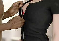 Kendra does a photo shoot with a sexy ebony chap, Jason, and when the photo shoot comes to an end, this babe resolves to take the dream to the next le