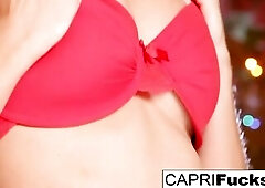 Christmas celebration with Capri Cavanni