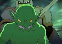 Alien creatures fuck terrestrial residents_goblin cave