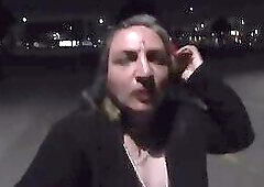 BimBo Mature TV is outdoors and searching for cocks to pleasure