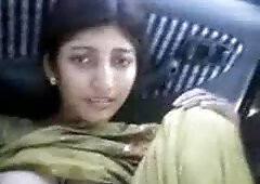 Indian Chick Shows Her Bushy Snatch For A Free Ride