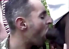 African Boys fucks White Guy in the Woods 4