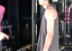 Hot Teen Giving Head In Gym