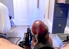 Prostate orgasm bdsm, tied up machine, extreme orgasms sex machine