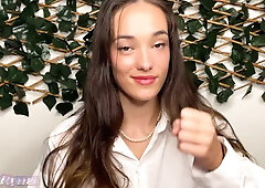 Pov Joi from Cute Brunette Therapist