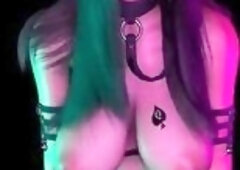 Helena rides a biggest BBC, and is consumed several times by joy. Club atmosphere in the shorts about our Italian queen, who this time, blindfolded, r