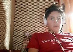 Meaty spunk-pump wanking and jizz munching