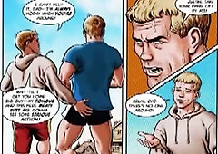 Hottest male in fabulous hunks, bareback homo sex video