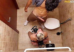 Getting Soaked In The Mens Room
