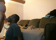 Amazing blowjob and rimjob