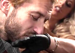 Mistress Tiffani has her toyboy for fun