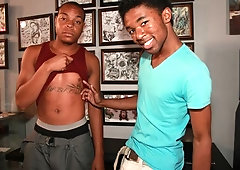 Hardcore public sex scene with Derek Jones and Joey Jameson