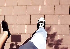 POV Public Extraordinary: Teen Banged At Teach Station (Got Caught!)