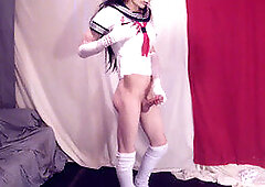 Sissy cock, big cock crossdresser