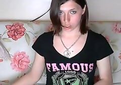 Amateur teeneats banana