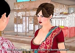 Stepson gets frisky with step-auntie after licking a special capsule