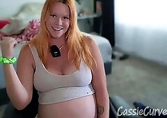 Custom JOI - Your old ally is now a preggy single stepmom Hey hottie... remember when u warned me not to go home with that loser at the party? I didn&