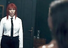 Real Life Comics - Lesbo Demon Hunters Parasited Meeting Turns Into Hardcore Three-some