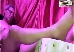 Gresopio Caressing Himself While Seeing Himself on Television