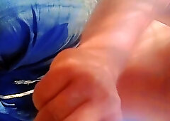 Indian guy ambling in jungle demonstrate bra-stuffers and ball hump gand pk