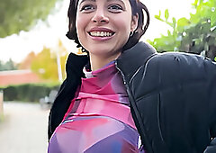 PutaLocura - Incredible busty Latina Lulita Star gets caught by Torbe and swallows all his cum