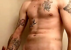 Codi Bonez Jacking Off In Front Of A Mirror