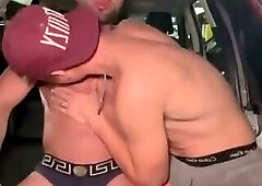 Amir Pounding fucks a young French jock in Garage