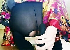 Solo, korean, anal masturbation