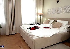 I Got Into A Hot Threesome With My Lesbian Stepgrandma's Inna White And Ello O. Until I Came Hard