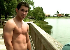 Men: Tatted Teen's Deep Throat