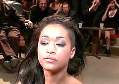 Ebony beauty dp public fucked