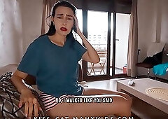 DAY 3 - I wanted massage&comma; why step son fuck my throat&quest; Step mom unexpected cum in mouth