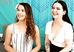 QueerCrush interview with Lily Thot and Sadie Sunstone