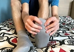 Foot licking, checking, twink feet