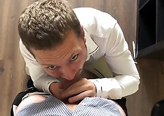 Point Of View Deep Throat for Monster Pink Cigar Ginormous Facial Cumshot Cum-Shots Compilation