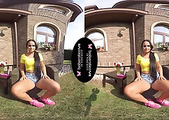 Jenifer Mendez Gorgeous Home Solo XXX - Busty Brunette Pornstar with a Vibrator