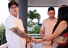 MY WIFE WISHES TO BE BANGED BY SCHLONGS AT THE SAME TIME, I'M FULFILLING HER DREAM!! - AAROON MUSH