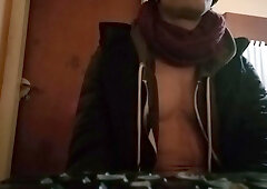 Latino Kneads Himself Only for Pornography cap two