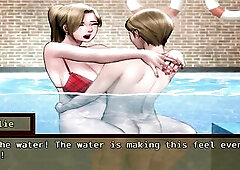 Zombie Retreat pt - thirty - Pool Movie Scene