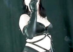 Here is some other clip of Diana and her boyfriend. Diana is a Slaver, and her boyfriend is her tractable. 1st we watch Diana clothed up in one of her