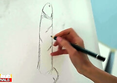 Art model did not hope this to happen! wwyd?