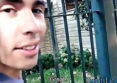 Paid latin straighty cum sprayed pov