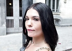 Hawt DOXY in HIGH HEELS and NYLONS gets picked up on the street, SCREWED HARD and FACIALIZED by grandpapa with GIANT WEENIE! (Trailer)